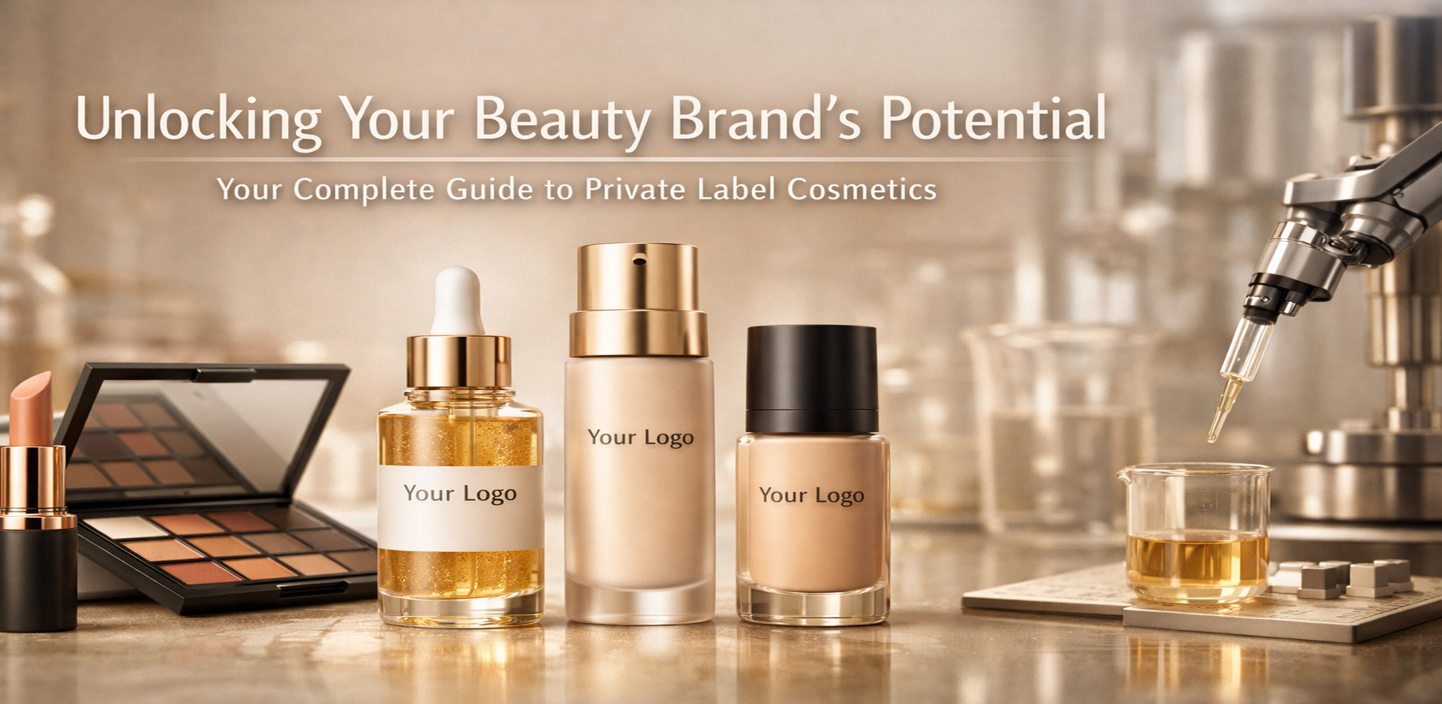 Unlocking Your Beauty Brand's Potential: The Power of Private Label Cosmetics