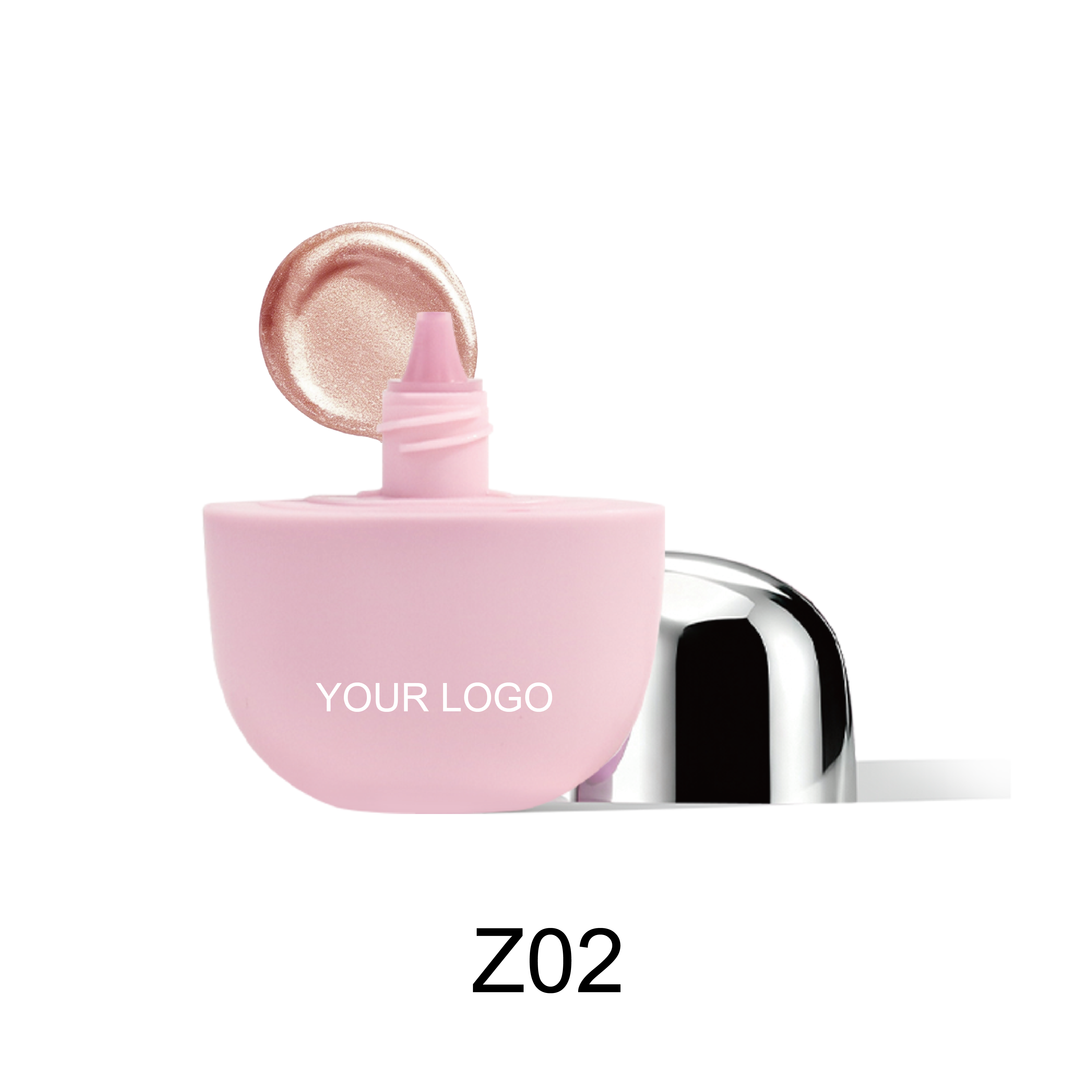Egg-Shaped Liquid Highlighter
