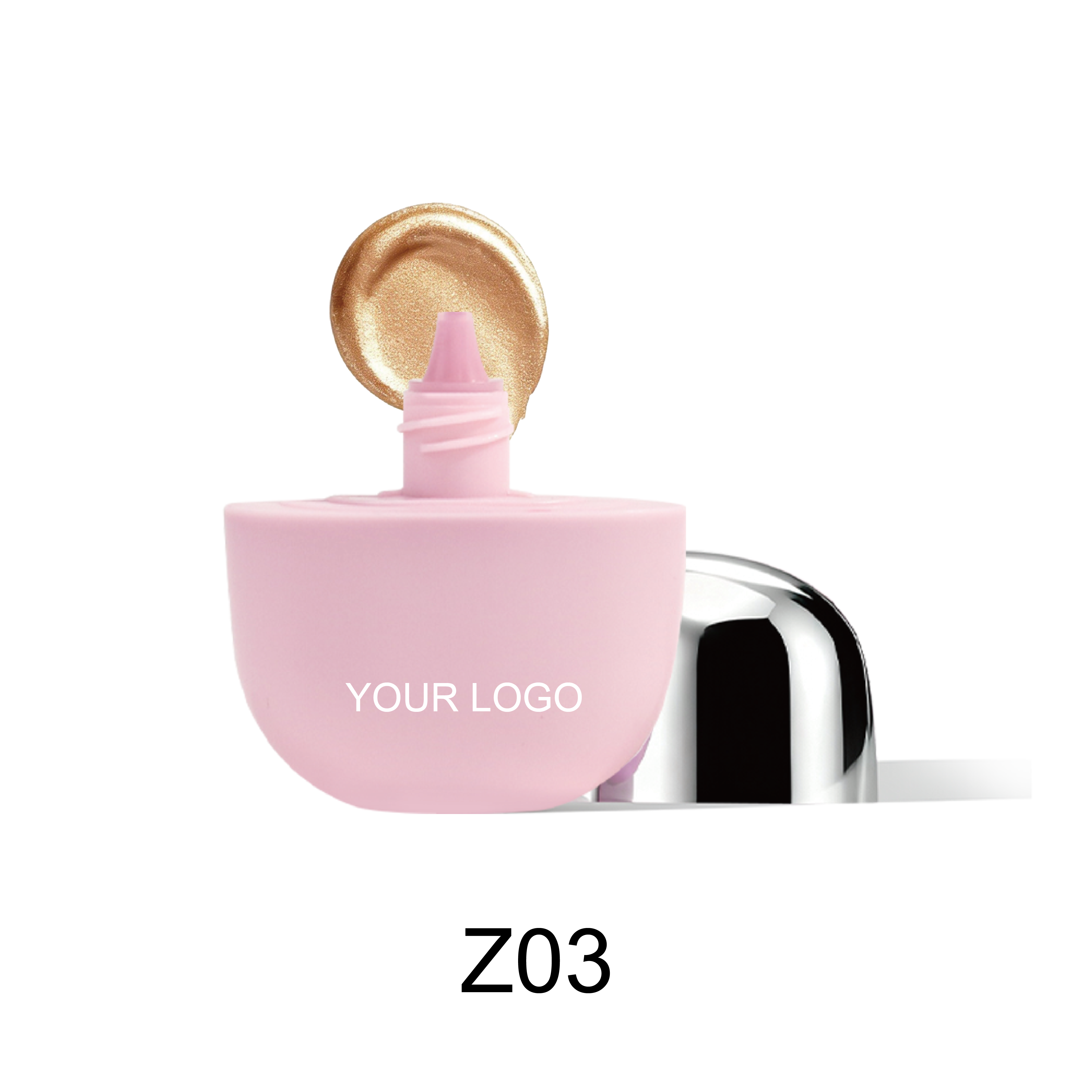 Egg-Shaped Liquid Highlighter