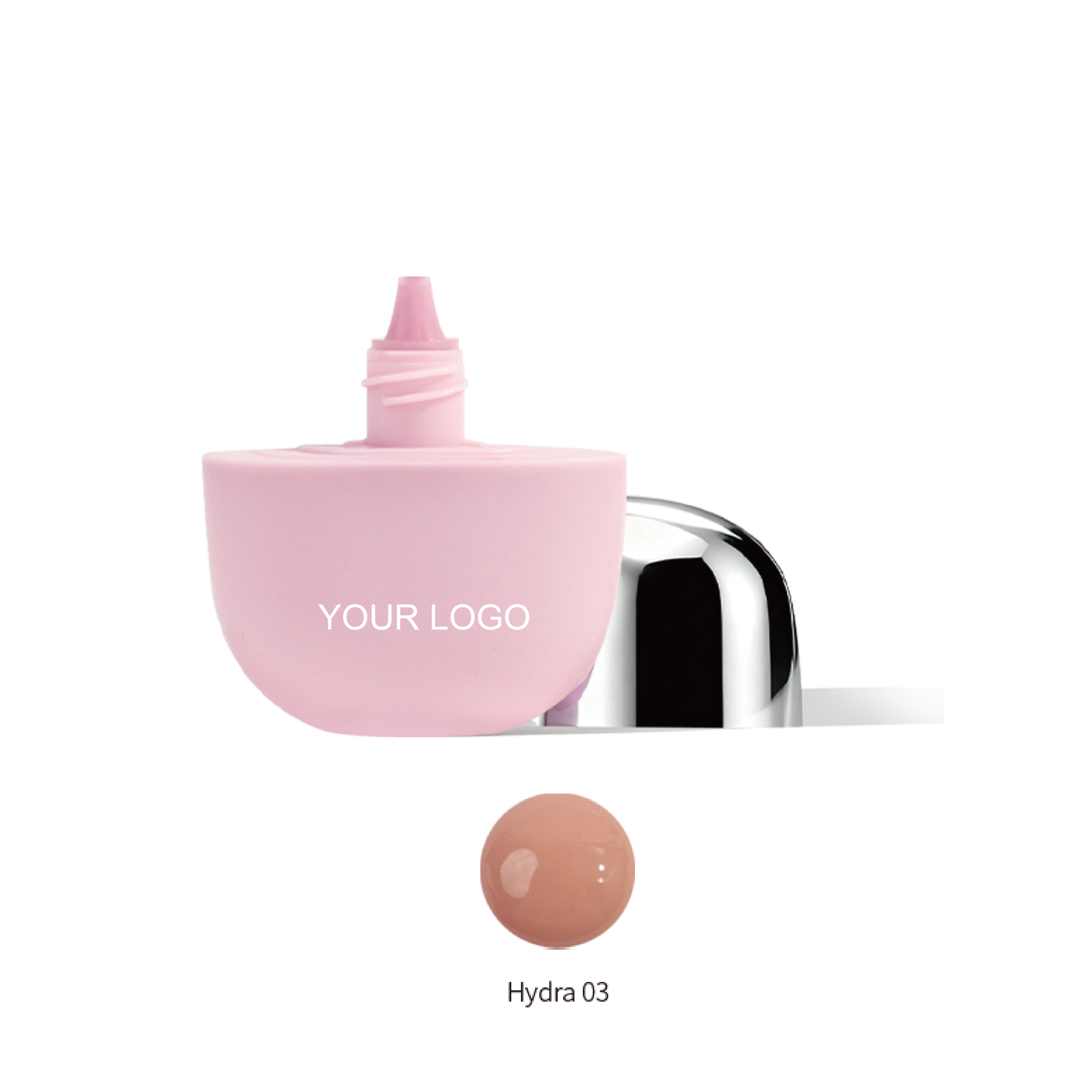 Egg-Shaped Liquid Blush