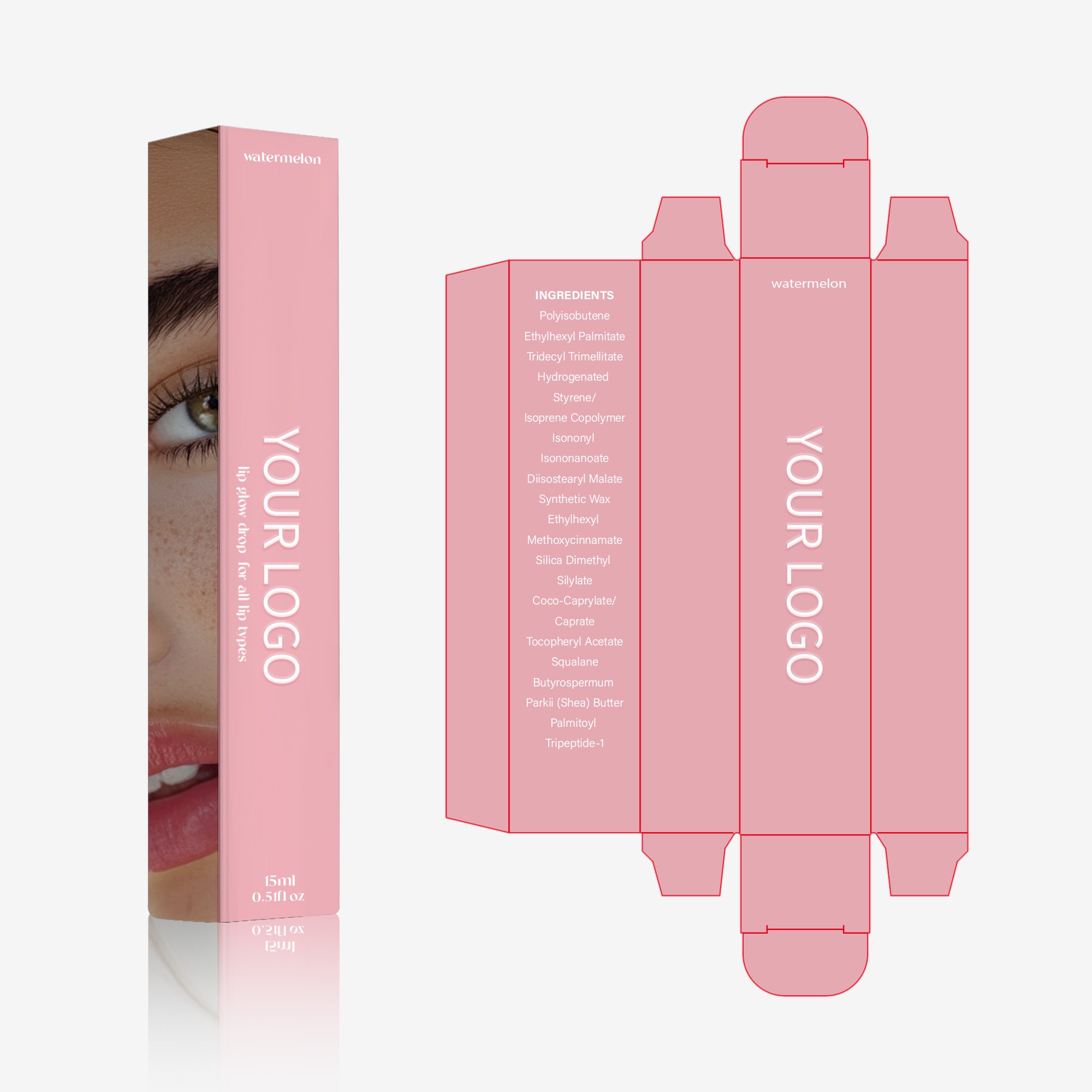 Custom OEM PCR Squeeze Tube & Secondary Package