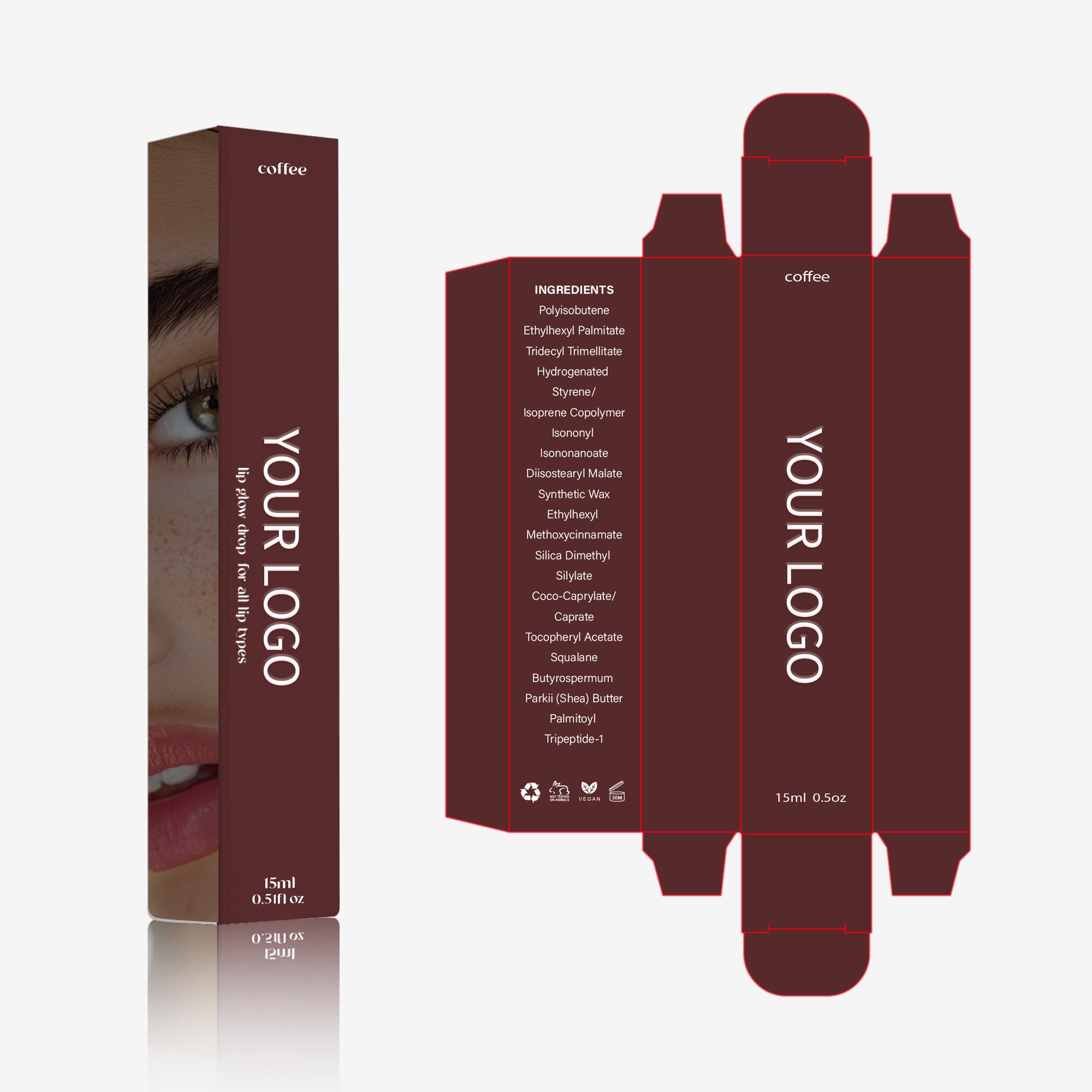 Custom OEM PCR Squeeze Tube & Secondary Package