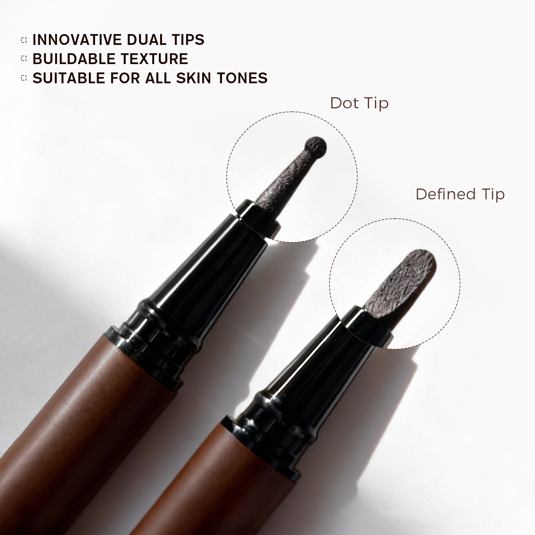 Private Label OEM ODM 2-in-1 Freckle & Lip Liner Pen