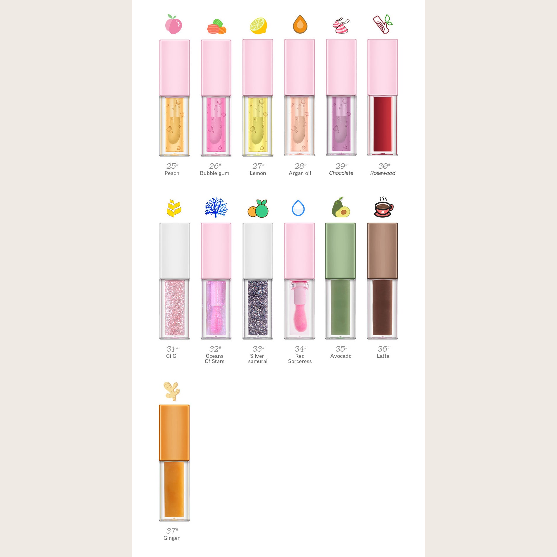 Custom Lip Oil OEM/ODM Non Sticky Cup Vitamin E Hydrating Lip Oil