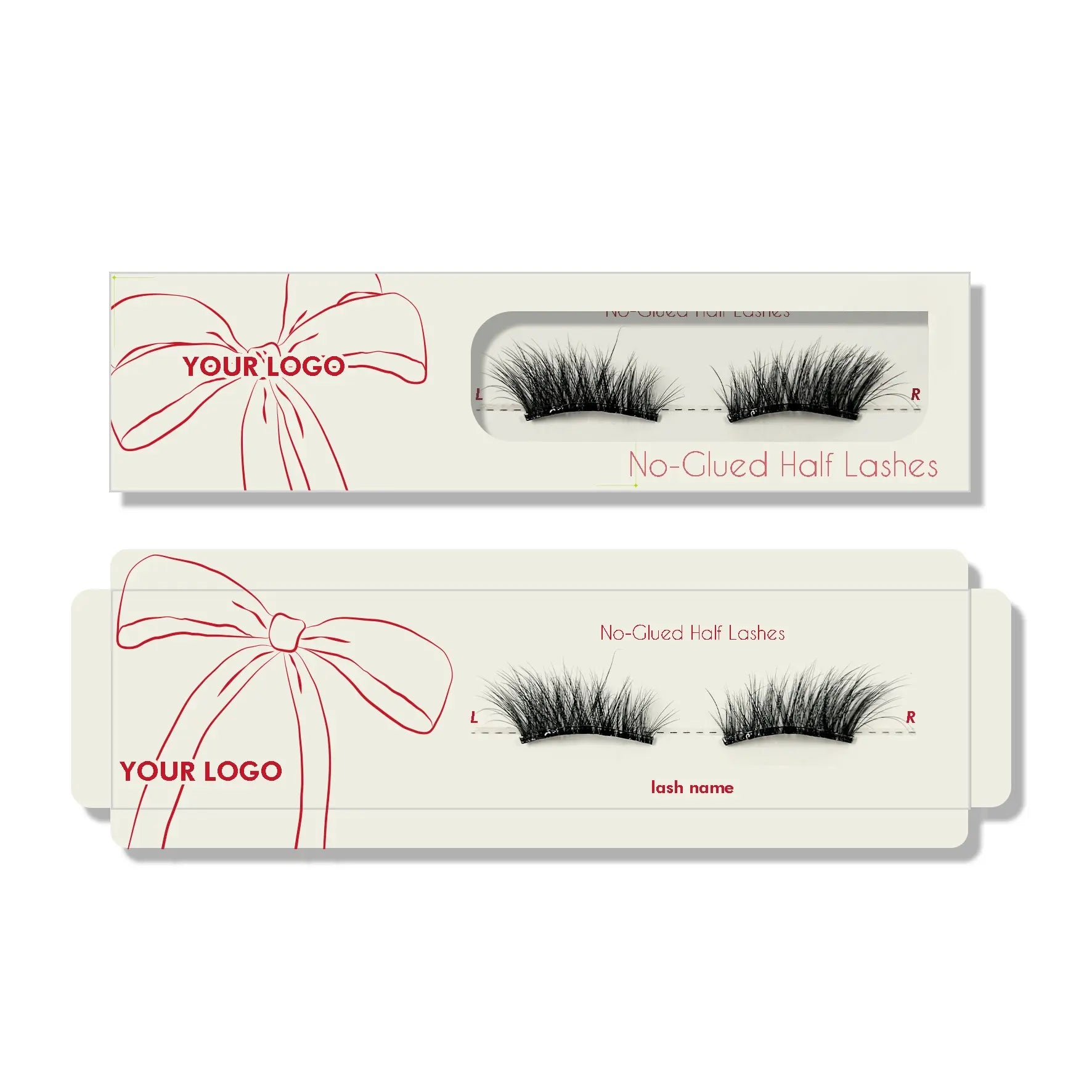 Private Label Adhesive Half Lash - ZM-YBB08