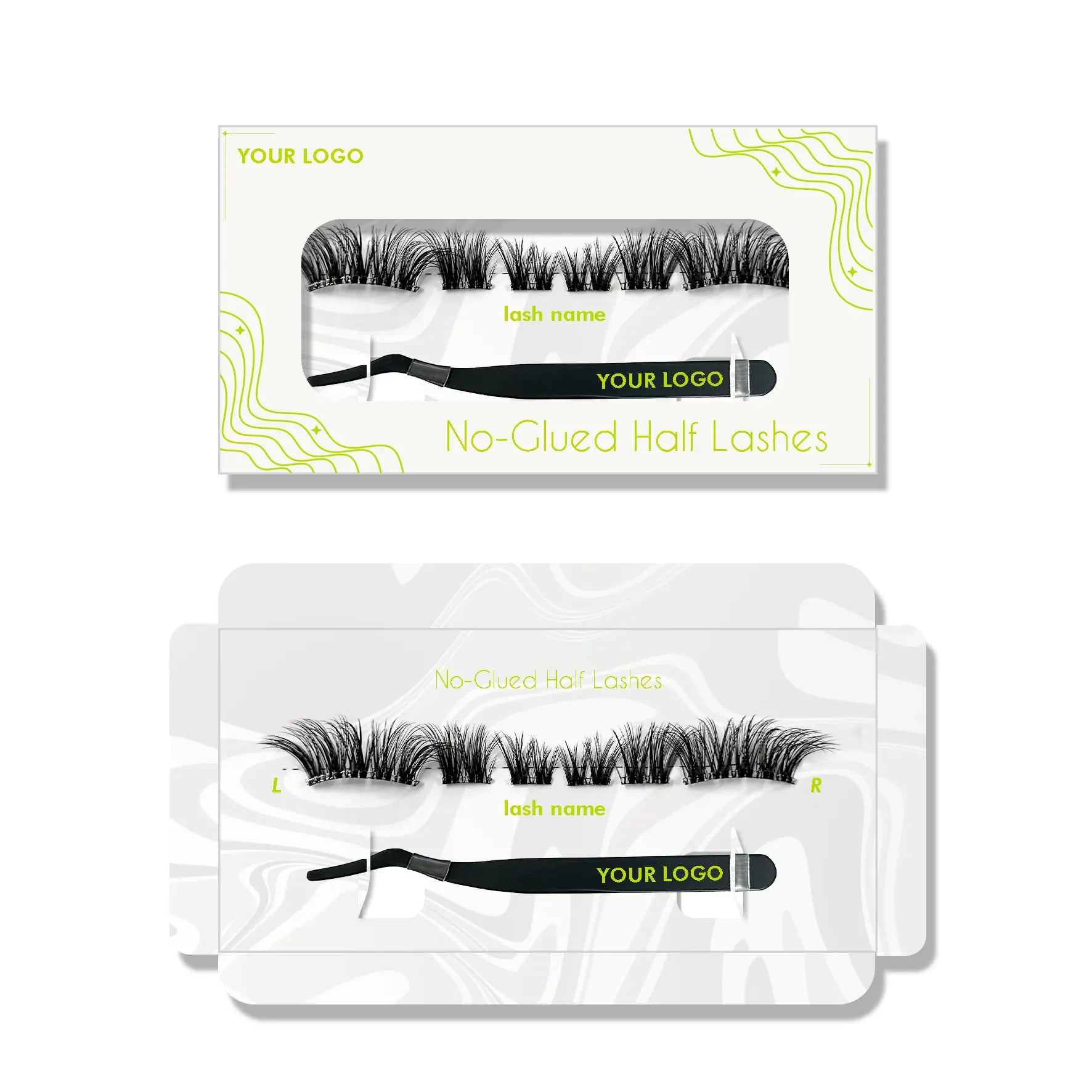 Private Label Adhesive Half Lash - ZM-YBB12