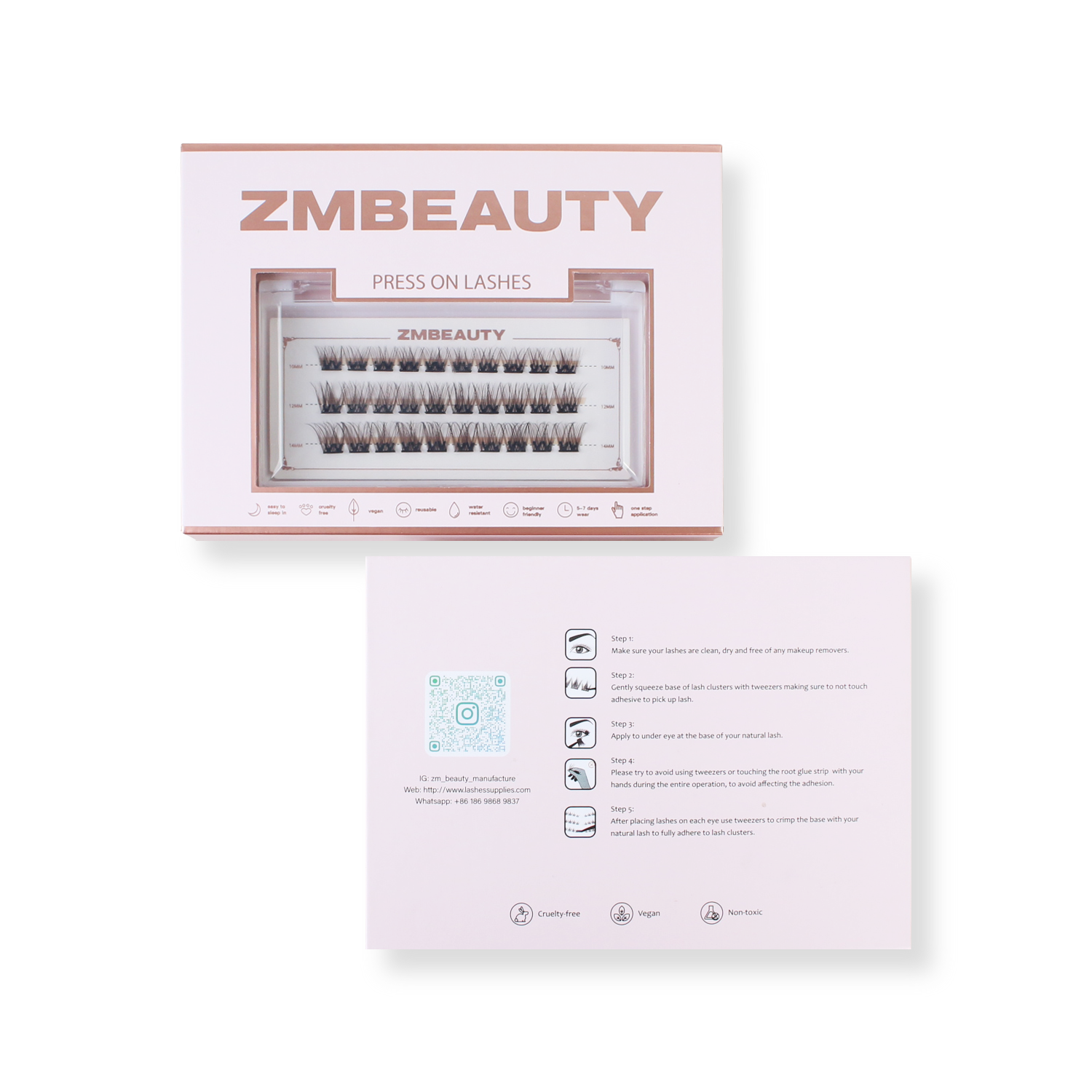 Pre-glued Lash Kit