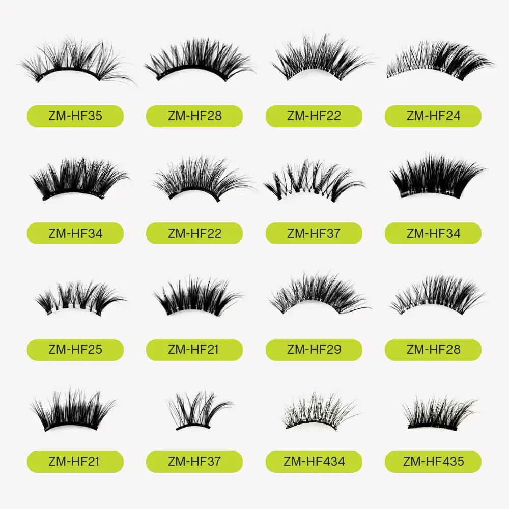 Private Label Adhesive Half Lash - ZM-YBB10