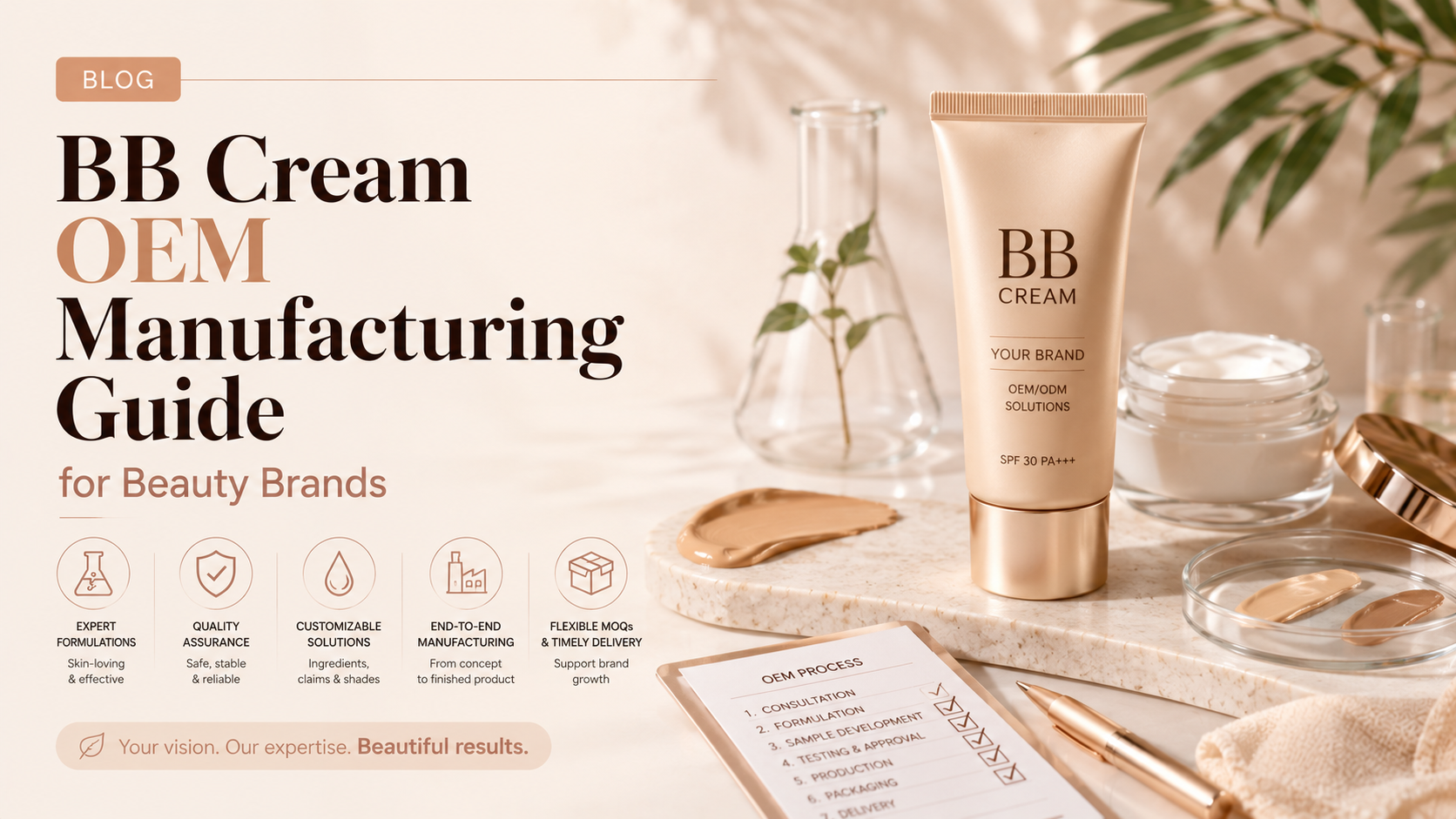 BB cream OEM manufacturing guide for beauty brands