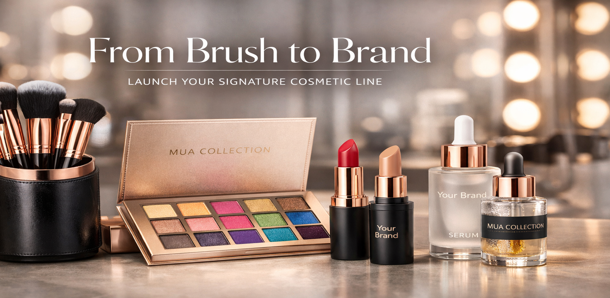 From Brush to Brand: How Private Label Cosmetics Empower Makeup Artists to Launch Their Own Line