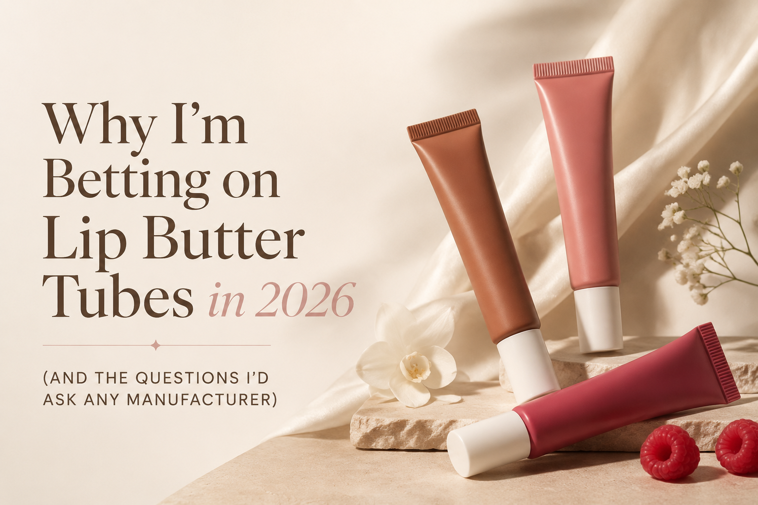 Why I'm Betting on Lip Butter Tubes in 2026 (And the Questions I'd Ask Any Manufacturer)