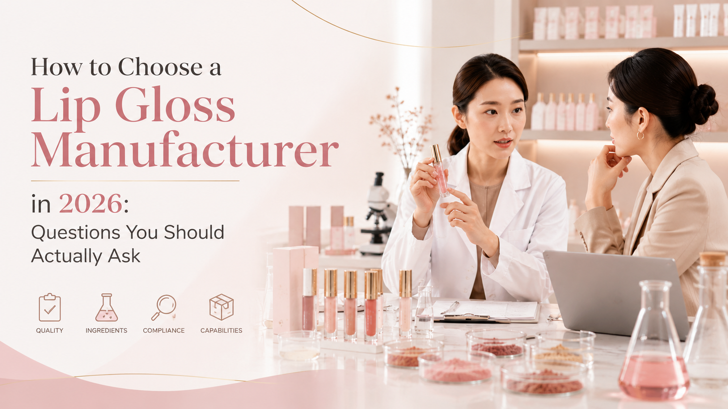How to Choose a Lip Gloss Manufacturer in 2026: Questions You Should Actually Ask