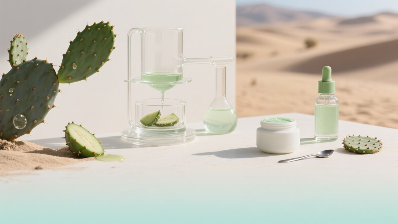Exploring the Skin Benefits of Cactus Extract: Nature's Hydrating Elixir