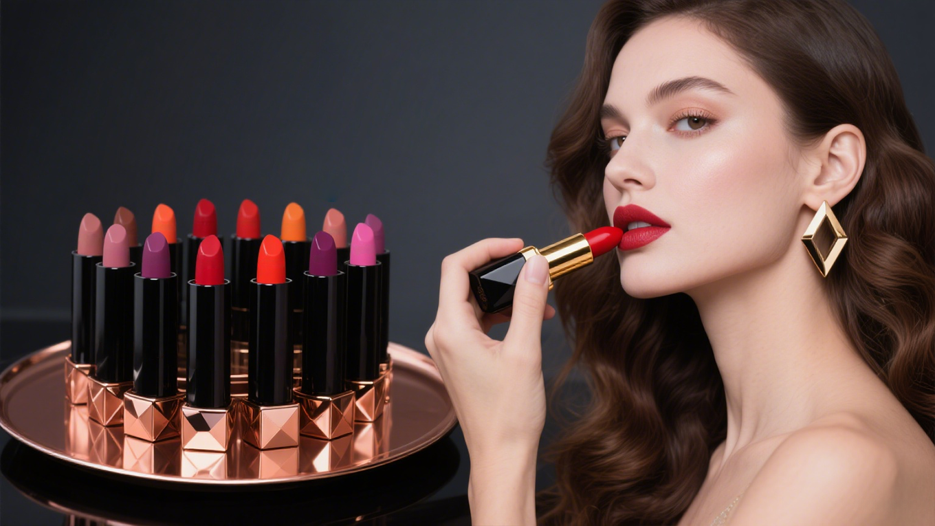 Matte Lipstick vs Glossy Lipstick: Which One is Right for Your Brand?
