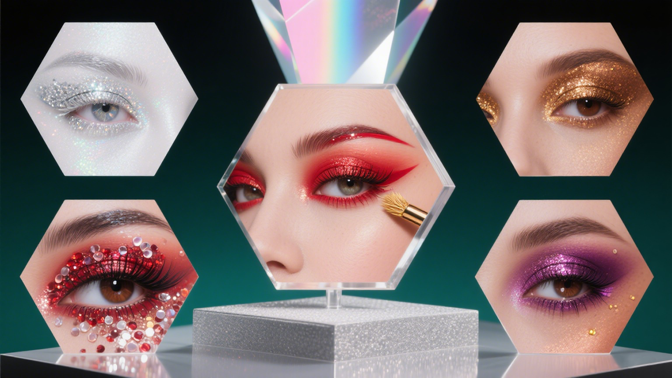 The Best Christmas Makeup Looks to Sparkle This Season