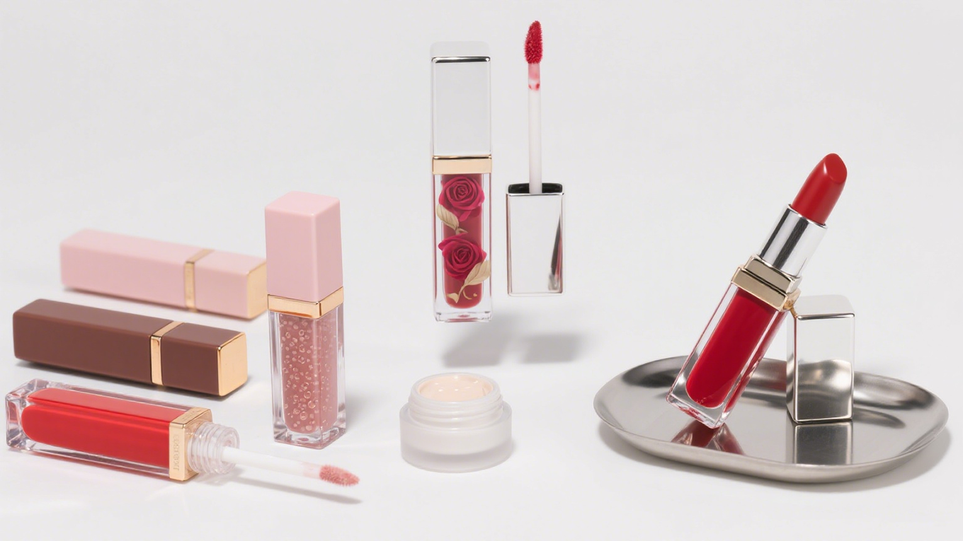 The Difference Between Lip Balm, Lip Gloss, and Lipstick
