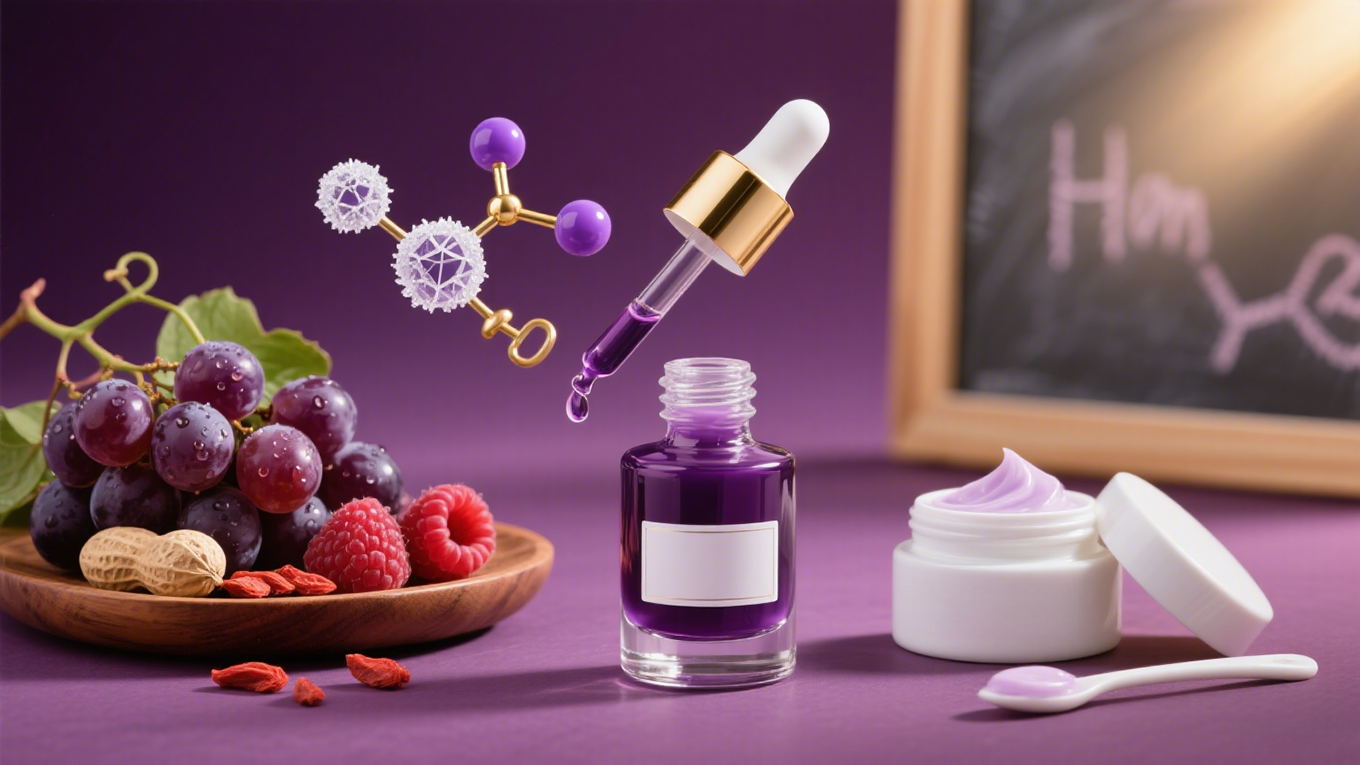 Unlocking the Power of Resveratrol: A Natural Solution for Youthful Skin