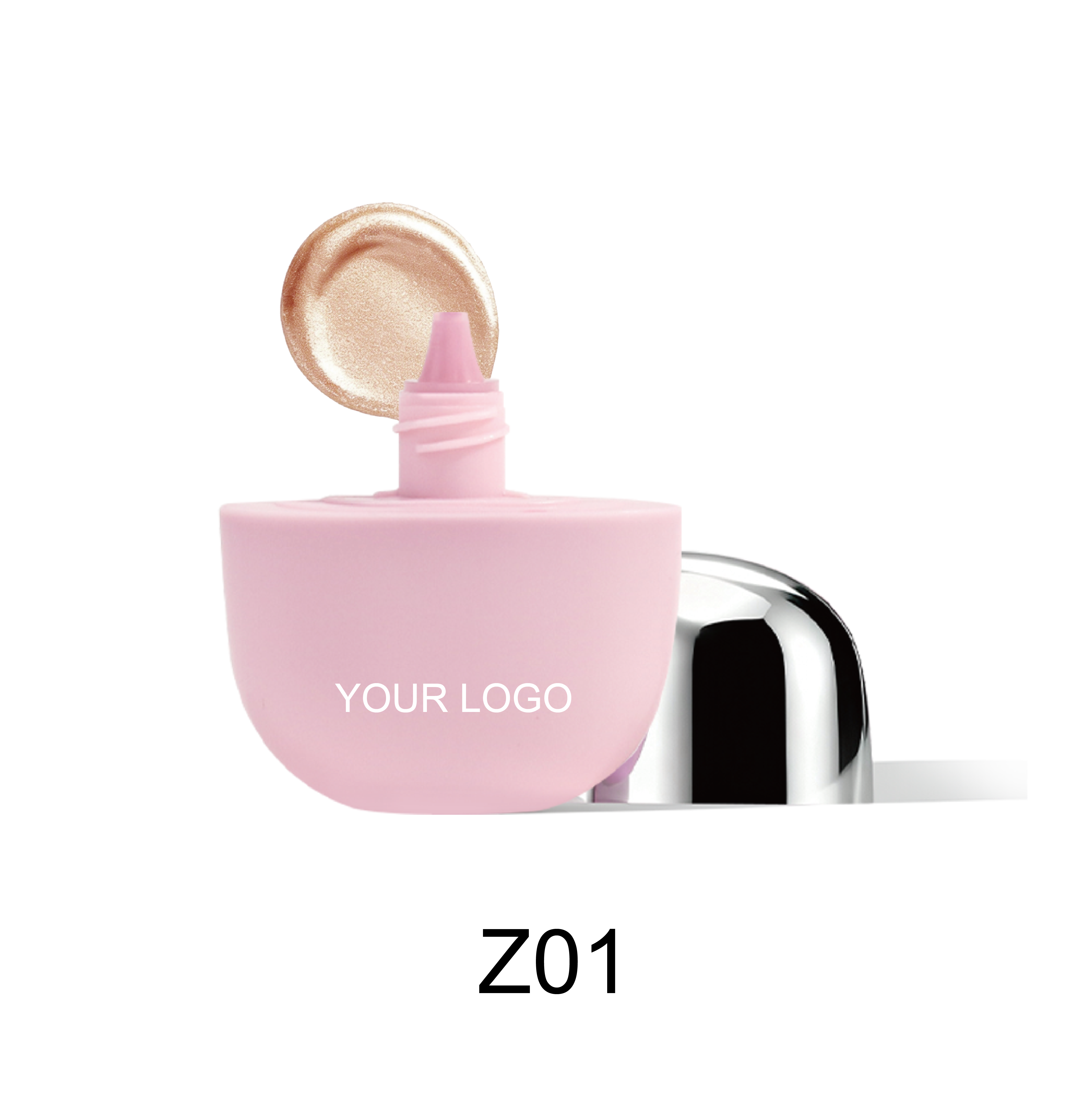 Egg-Shaped Liquid Highlighter