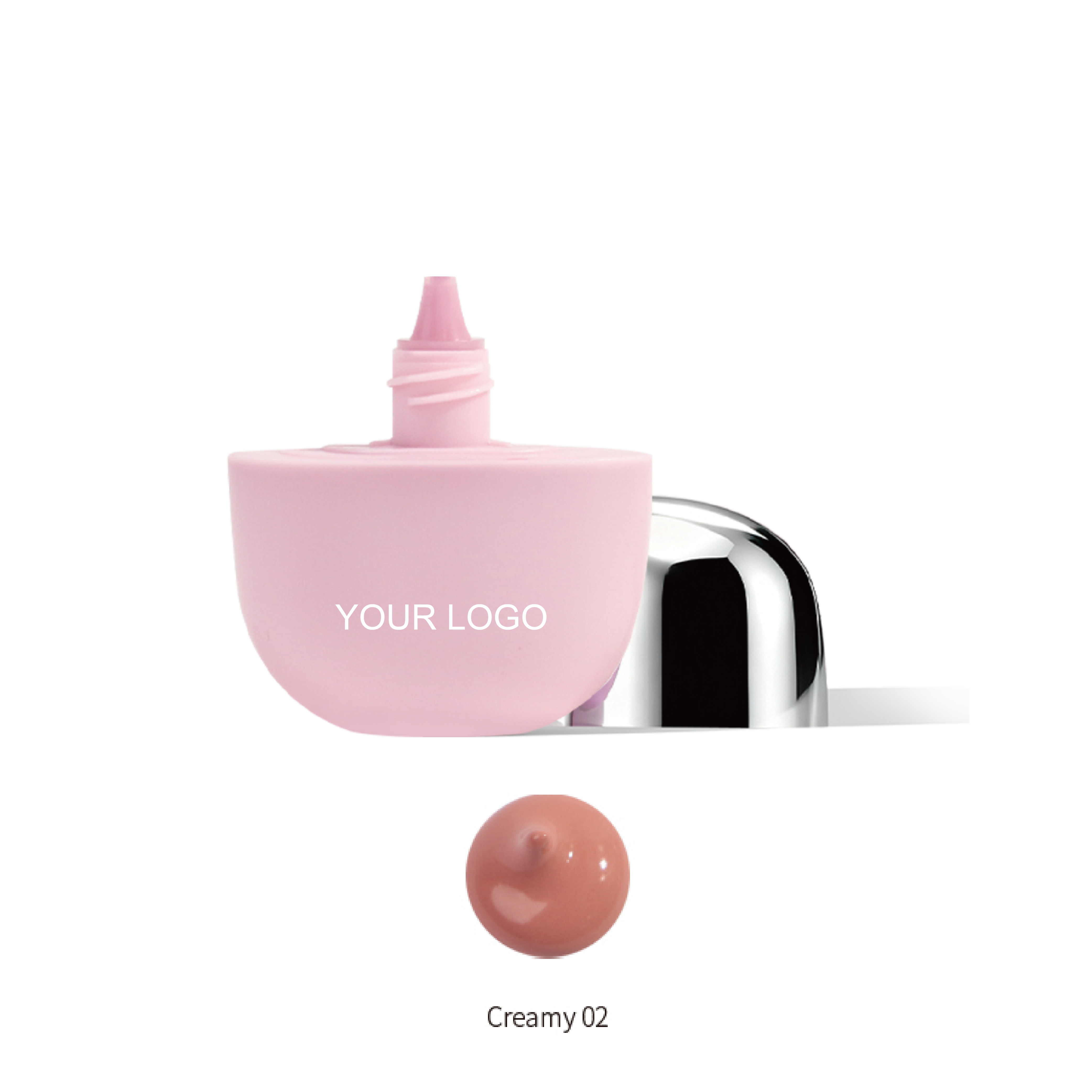 Egg-Shaped Liquid Blush