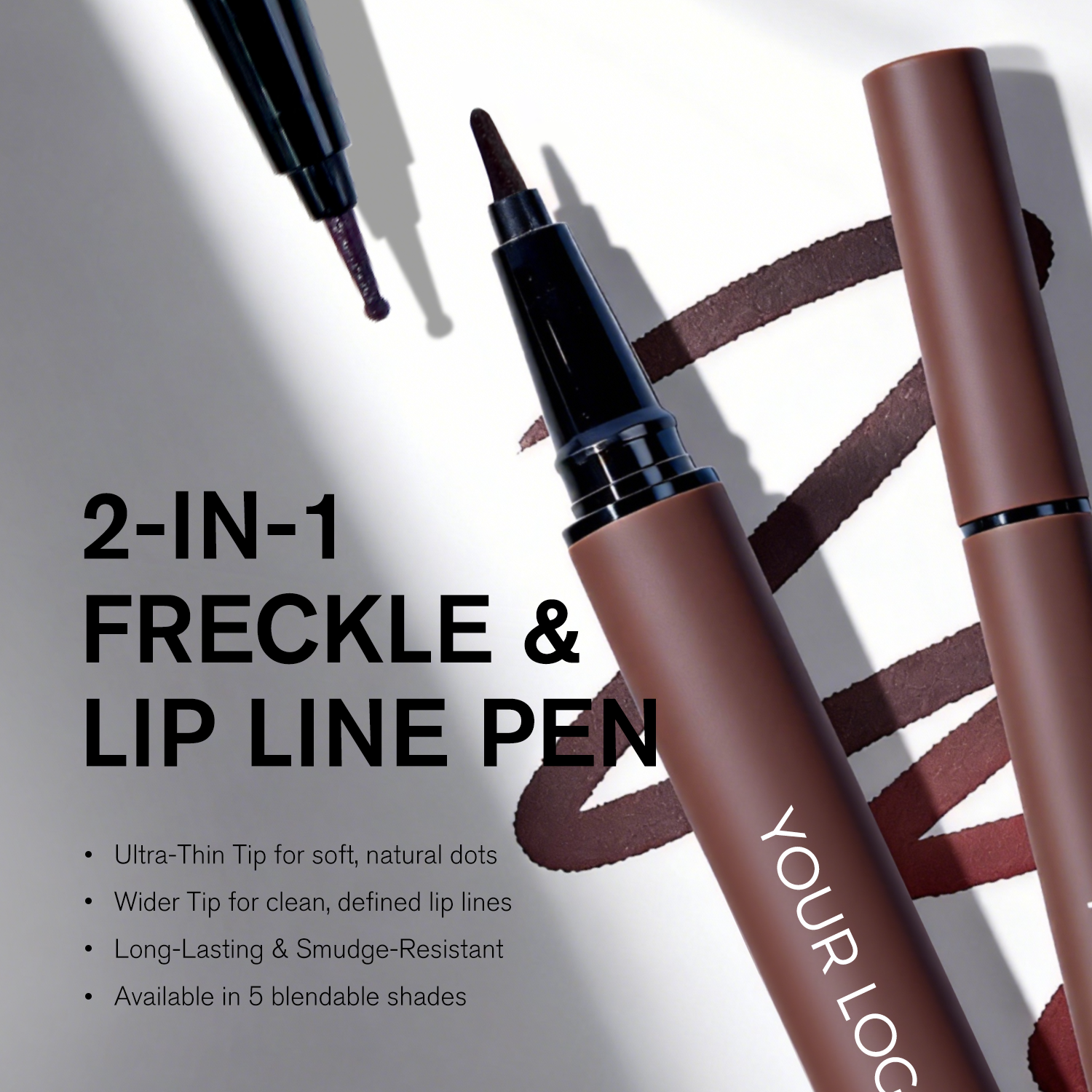 Private Label OEM ODM 2-in-1 Freckle & Lip Liner Pen