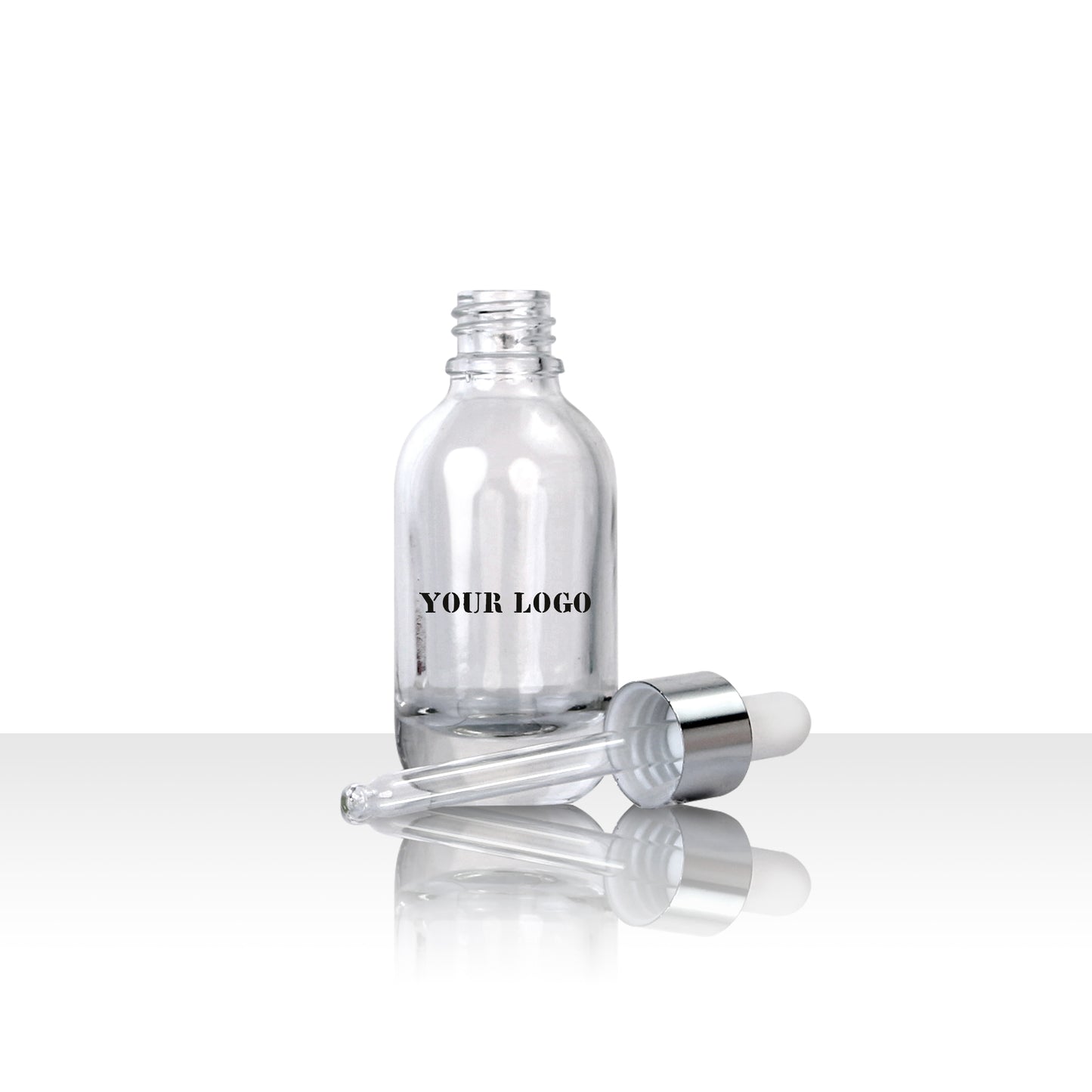 High-Transparency Glass Dropper Bottle