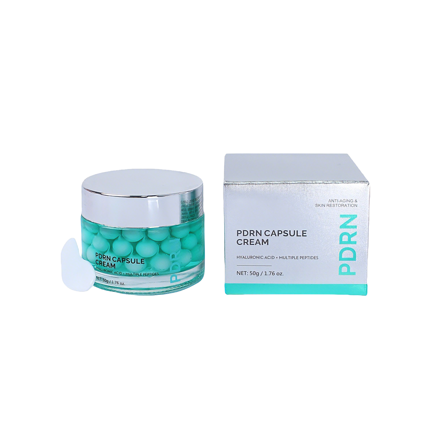 Private Label Skincare Serum - PDRN Capsule Peptides Facial Serum Cream