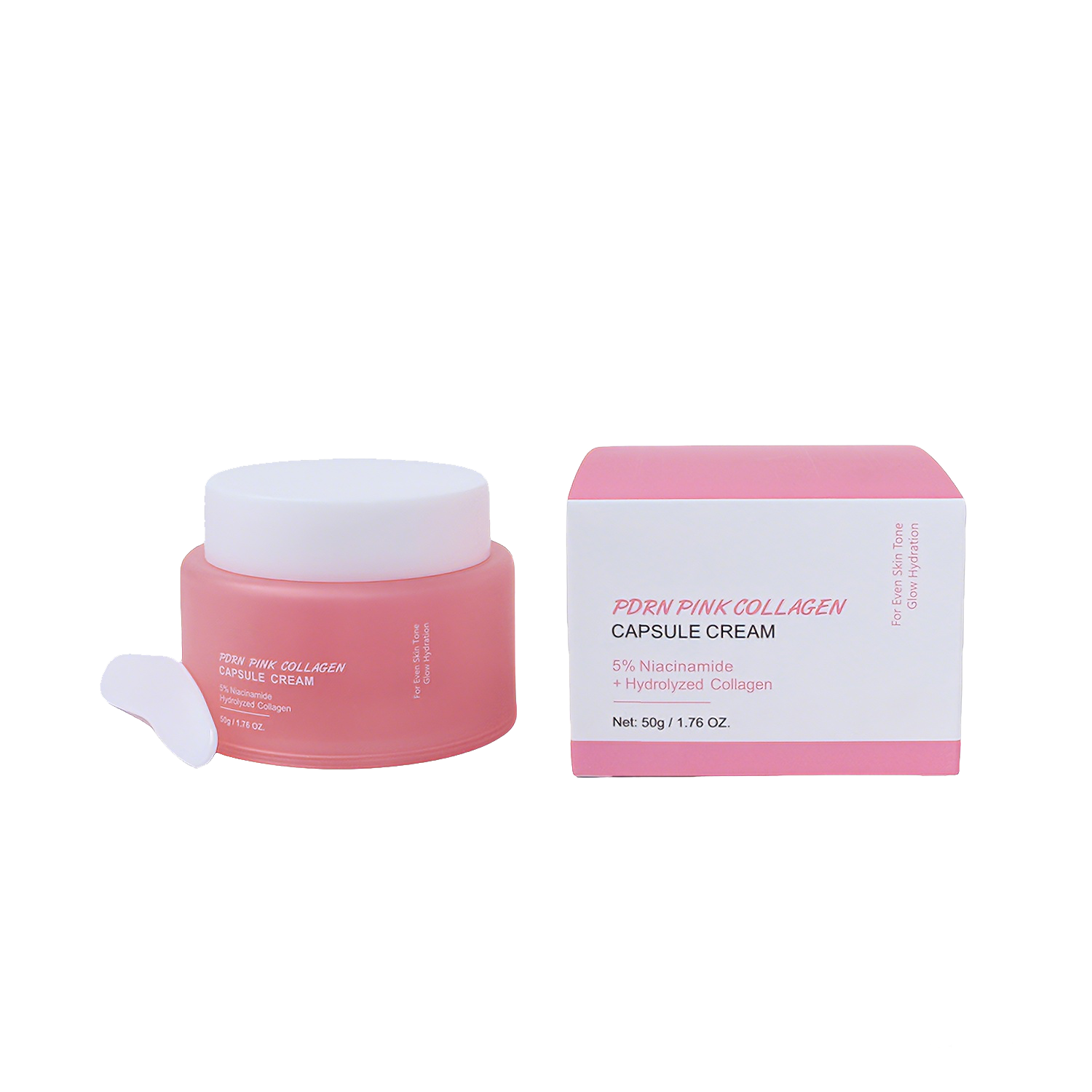 Private Label Skincare Serum - PDRN Pink Collagen Facial Serum Cream